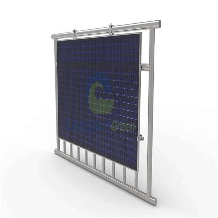 Adjustable Aluminum Solar Panel Balcony Mount factory